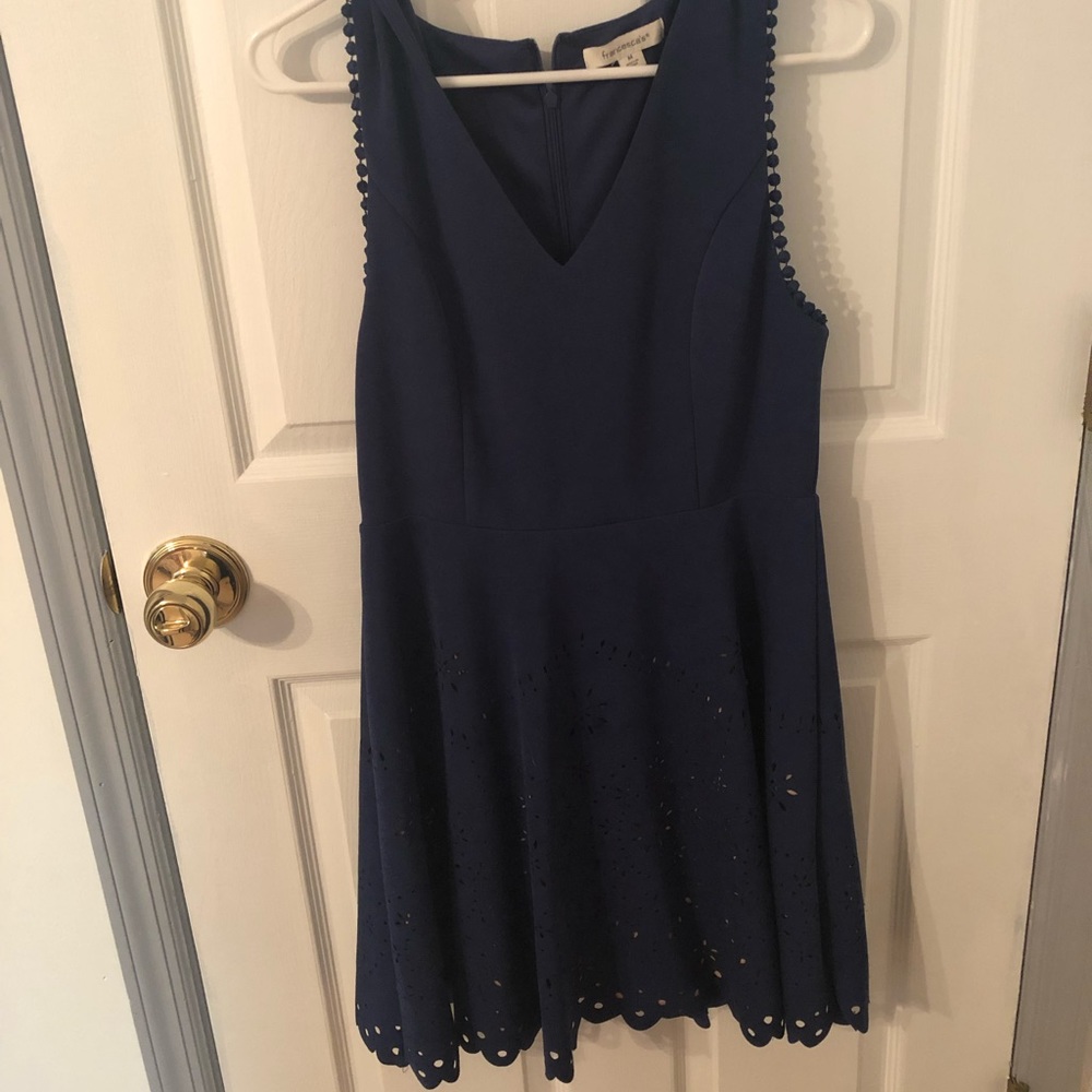 Francesca’s Blue Dress